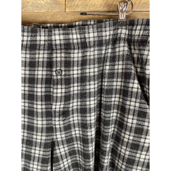 Fruit Of The Loom Men's Sleepwear Sz XL Pants Black Grey Plaid Polyester - Picture 3 of 10
